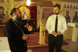 Seine Eminenz mit Ministern - Landr&auml;ten und B&uuml;rgermeistern